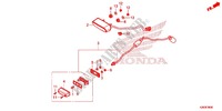 TAILLIGHT (2) for Honda MSX 125 2015