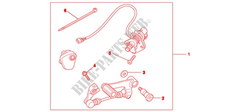 DCT PEDAL SHIFT KIT for Honda NC 700 X ABS 35KW 2013
