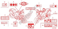 CAUTION LABEL (1) for Honda NC 750 S ABS WHITE 2015 2015