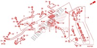 REAR BRAKE MASTER CYLINDER (NC700XD/750XA/750XD) for Honda NC 750 X ABS DCT 2015