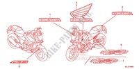 STICKERS for Honda NC 750 X ABS DCT 2015