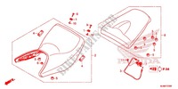 SINGLE SEAT (2) for Honda CROSSRUNNER 800 2015