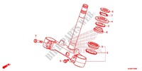 STEERING STEM for Honda CROSSRUNNER 800 2015