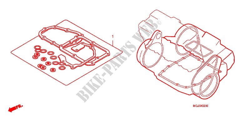 GASKET KIT for Honda CBF 1000 F ABS 98HP 2011