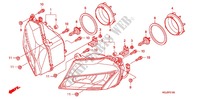 HEADLIGHT for Honda CBF 1000 F ABS 2011