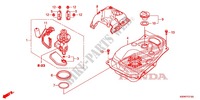 FUEL TANK for Honda WAVE 110 disque frein avant 2012