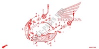 INDICATOR (2) for Honda WAVE 110 disque frein avant 2012