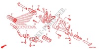 PEDAL for Honda WAVE 110 disque frein avant 2013