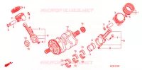 CRANKSHAFT for Honda PAN EUROPEAN 1300 ABS 2008