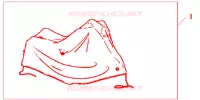 INDOOR BODYCOVER for Honda PAN EUROPEAN 1300 ABS 2008