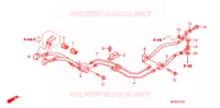 REAR BRAKE HOSE  for Honda PAN EUROPEAN 1300 ABS 2008