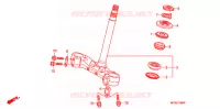 STEERING STEM for Honda PAN EUROPEAN 1300 ABS 2008