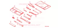 TOOLS   BATTERY BOX for Honda PAN EUROPEAN 1300 ABS 2008