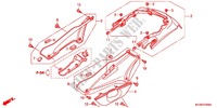 REAR   SIDE COVERS for Honda ST 1300 ABS 2009