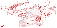 SWINGARM   CHAIN CASE for Honda MSX 125 2013