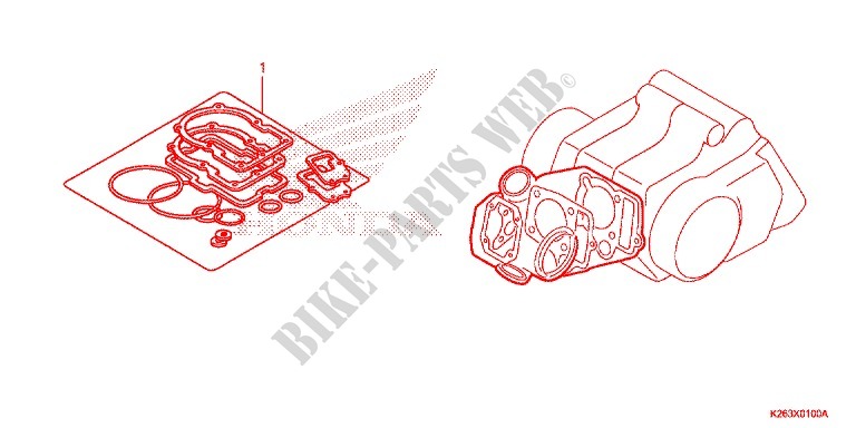 GASKET KIT for Honda MSX 125 2013