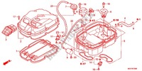 FRONT COVER   AIR CLEANER for Honda CROSSRUNNER 800 GRISE 2012