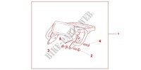 LUGGAGE RACK for Honda CB 1300 ABS 2006