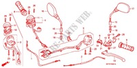 LEVER   SWITCH   CABLE for Honda CBR 125 TRICOLOR 2009