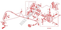 FRONT BRAKE CALIPER (VT1300CXA) for Honda VT 1300 FURY ABS 2011