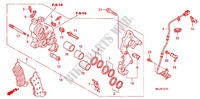 RIGHT FRONT BRAKE CALIPER (CBF1000FA/FS/FT) for Honda CBF 1000 F ABS 2010