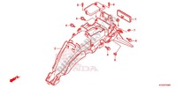 REAR FENDER for Honda CBF 125 2012