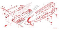 SWINGARM   CHAIN CASE for Honda CBF 125 2012