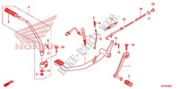 PEDAL   KICK for Honda CGX 125 2014