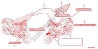 STICKERS (1) for Honda NC 750 S DCT 2016