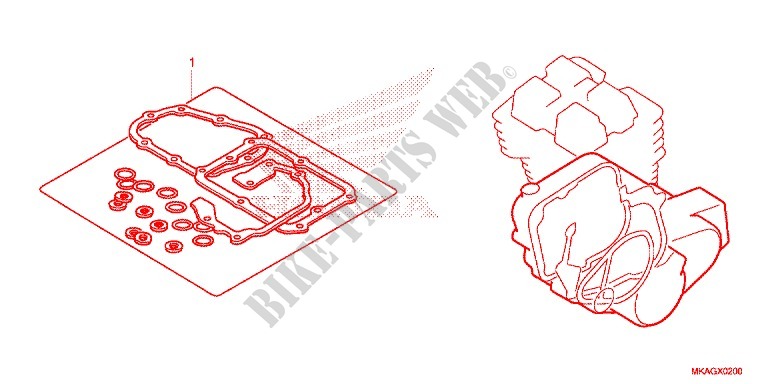 GASKET KIT for Honda NC 750 S DCT 2016