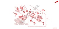 REAR BRAKE CALIPER for Honda SH 125 D SPECIAL 3ED 2016