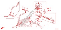 REAR BRAKE MASTER CYLINDER for Honda SH 150 D SPECIAL 2E 2016