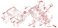 RIGHT CRANKCASE COVER for Honda SHADOW VT 750 SPIRIT S 2010