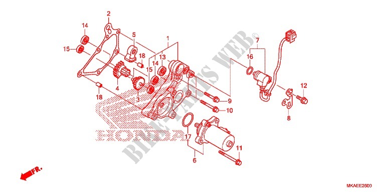 REDUCTION CASE for Honda NC 750 INTEGRA S 2016