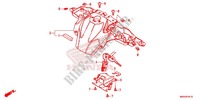 CENTER BODY COVER for Honda NC 750 X ABS DCT 2016