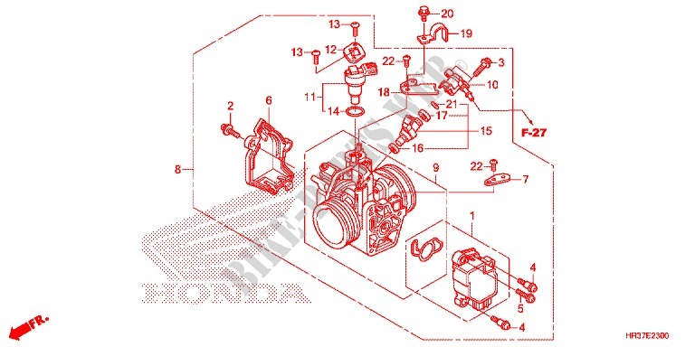 THROTTLE BODY for Honda FOURTRAX 420 RANCHER 4X4 AT DCT 2016