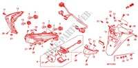 TAILLIGHT   REAR FENDER (FJS400D9/FJS400A) for Honda SILVER WING 400 ABS 2011