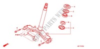 STEERING STEM for Honda TRANSALP 700 ABS 2011