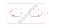 TOP BOX COVER for Honda TRANSALP 700 ABS 2011
