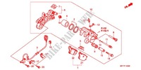 REAR BRAKE CALIPER   SPEED SENSOR for Honda TRANSALP 700 ABS 2011