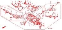 THROTTLE BODY for Honda TRANSALP 700 ABS 2011
