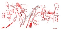 LEVER   SWITCH   CABLE (1) for Honda GORILLA 50 1998