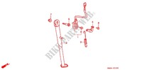 SIDE STAND for Honda CRM 250 1994