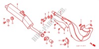 EXHAUST for Honda CRM 250 1997