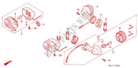 INDICATOR (4) (C50BN/BND P/S/V/X/Y) for Honda PRESS CUB 50 DELUXE 2000