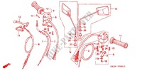 LEVER   SWITCH   CABLE (C50CM2) for Honda PRESS CUB 50 CUSTOM 2000