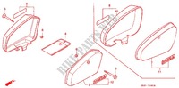 SIDE COVERS for Honda SUPER CUB 50 DELUXE 2000