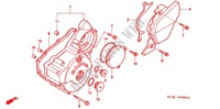 LEFT CRANKCASE COVER   ALTERNATOR (2) for Honda XR 250 2000