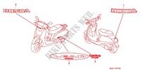 STICKERS for Honda NH 100 LEAD 2001
