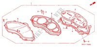 HEADLIGHT   SPEEDOMETER (2) for Honda FORZA 250 Z ABS 2005